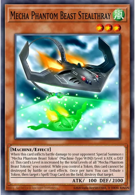 Besta Fantasma Mecha Raia Furtiva