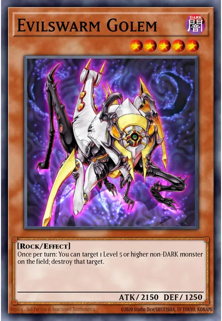Evilswarm Golem