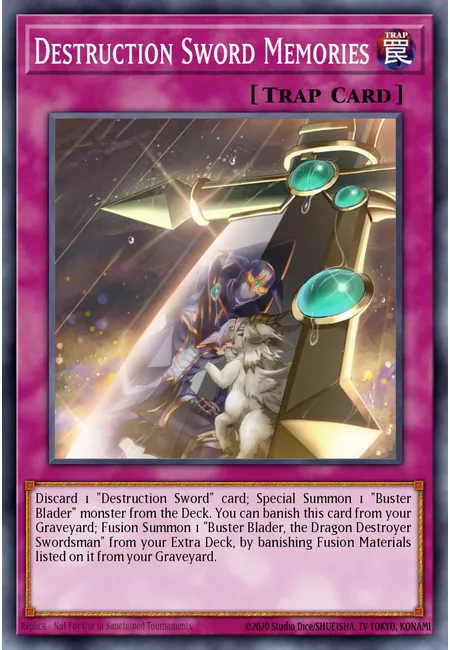 Destruction Sword Memories