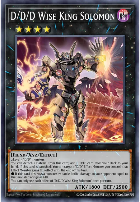 D/D/D Wise King Solomon · Doom of Dimensions