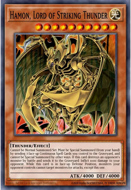 Hamon, Lord of Striking Thunder