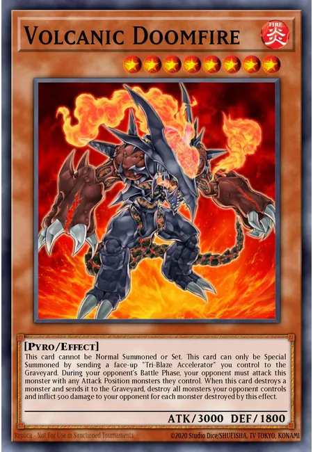 Volcanic Doomfire · Collectible Tins 2007 Wave 2
