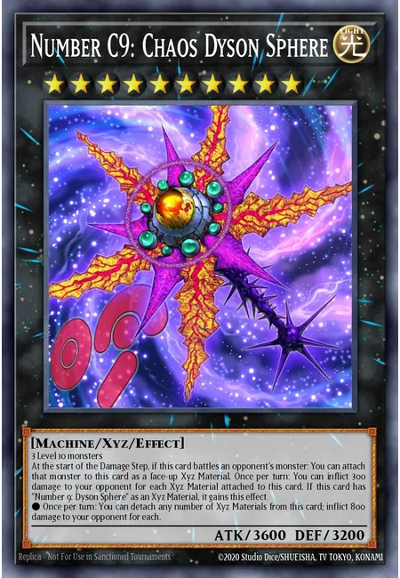 Número C9: Esfera do Caos de Dyson