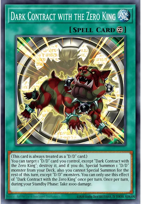 Dark Contract with the Zero King · Doom of Dimensions