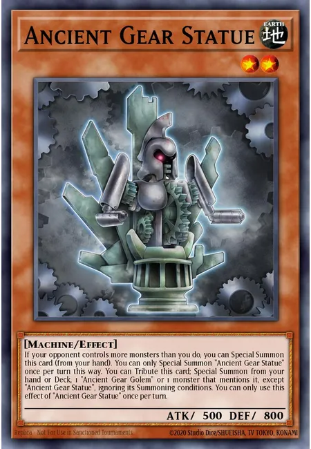 Ancient Gear Statue · Maze of the Master