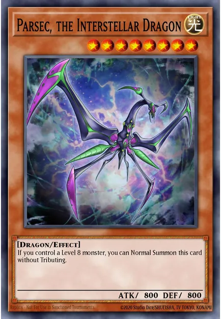 Parsec, the Interstellar Dragon · Lord of the Tachyon Galaxy