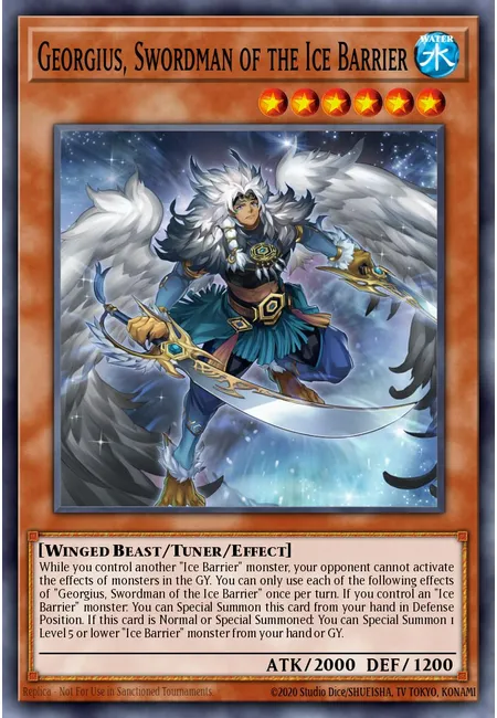 Georgius, Swordman of the Ice Barrier