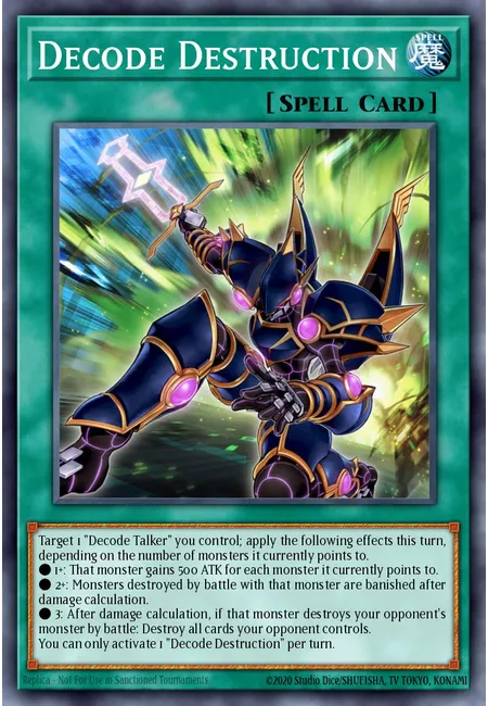 Decode Destruction · Duel Power