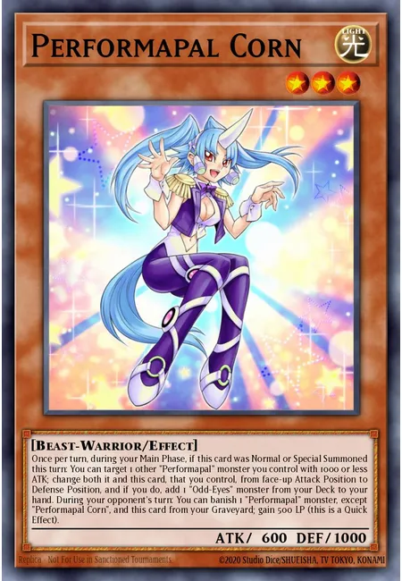 Performapal Corn · Dragons of Legend: Unleashed