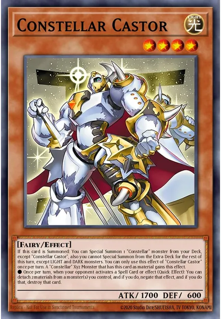Constellar Castor · Battles of Legend: Glorious Gallery