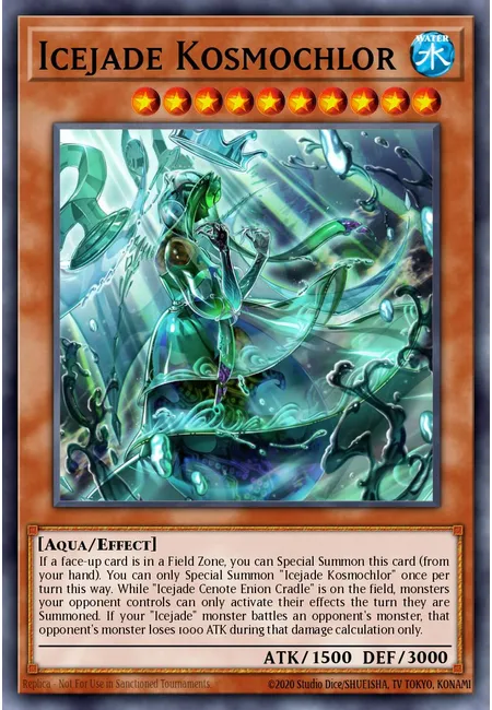 Icejade Kosmochlor · 25th Anniversary Tin: Dueling Heroes Mega Pack