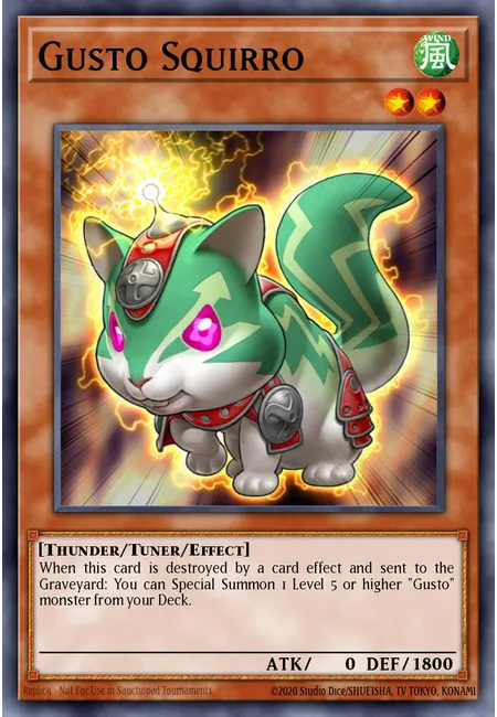 Gusto Squirro · Duel Terminal 6a