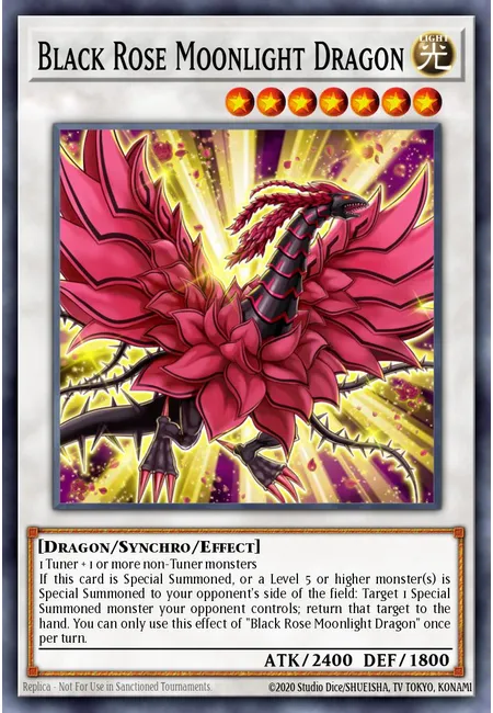 Black Rose Moonlight Dragon