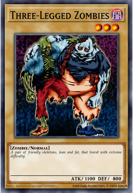 Three-Legged Zombies · McDonald's Promotional Cards
