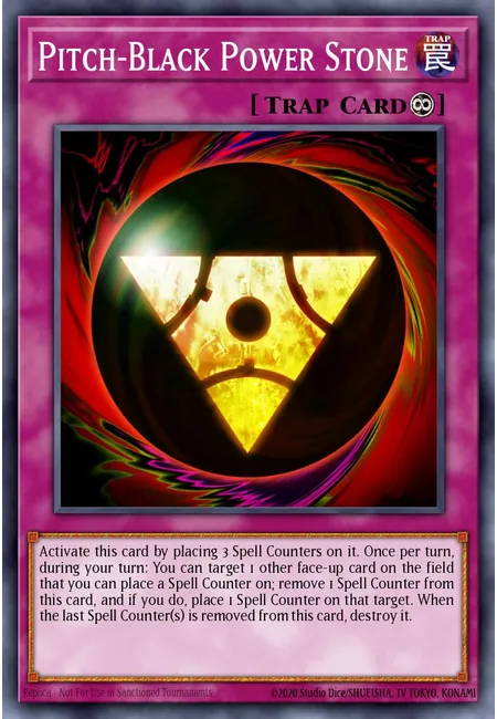 Pitch-Black Power Stone