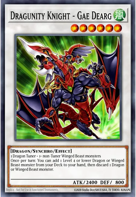 Cavaleiro Dragunidade - Gae Dearg