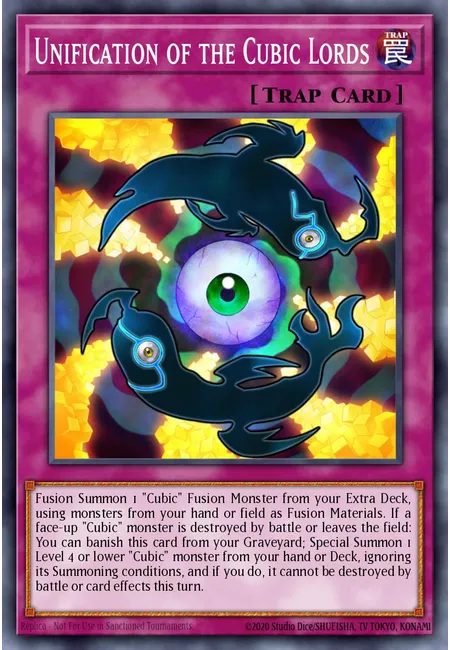 Unificação dos Senhores Cúbicos · Yu-Gi-Oh! The Dark Side of Dimensions Movie Pack: Gold Edition