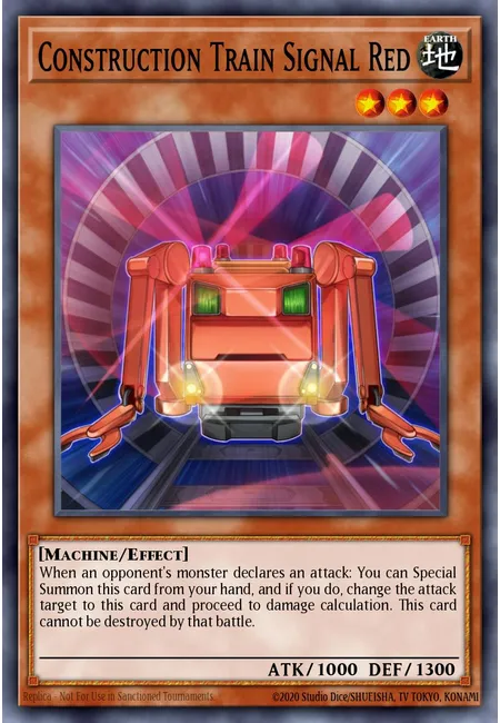Construction Train Signal Red · Legendary Duelists: Sisters of the Rose