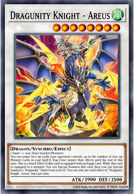 Dragunity Knight - Areus · Battles of Legend: Glorious Gallery