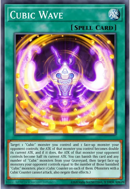 Cubic Wave · Yu-Gi-Oh! The Dark Side of Dimensions Movie Pack
