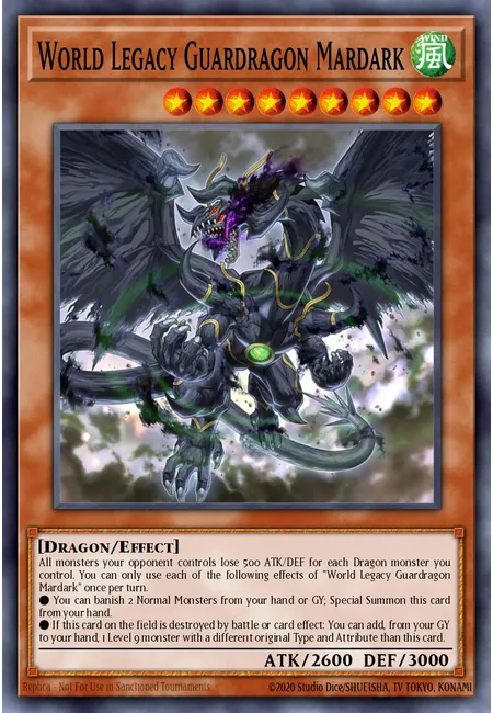 Mardark, o Dragão-Guarda do Legado Mundial