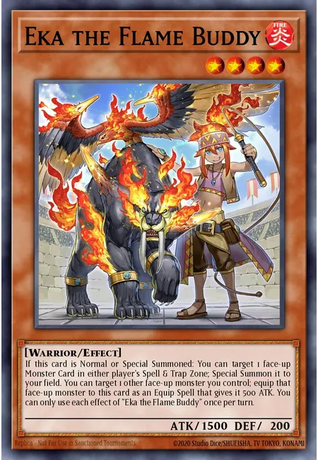 Eka the Flame Buddy · Power of the Elements