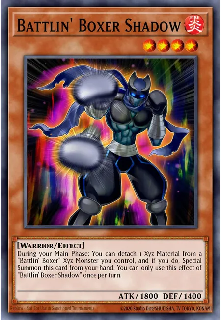 Battlin' Boxer Shadow · Legendary Duelists: Soulburning Volcano