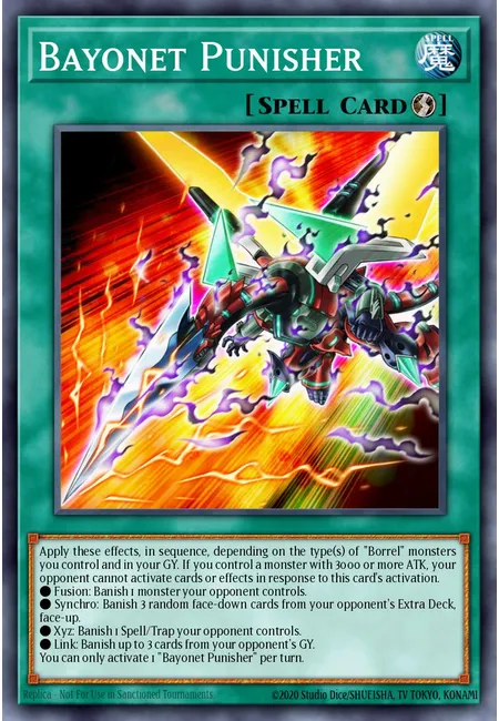 Justiceiro Baioneta · Burst of Destiny