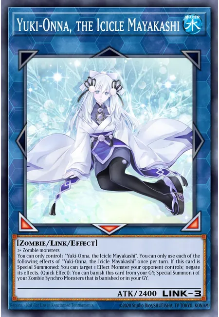 Yuki-Onna, the Icicle Mayakashi
