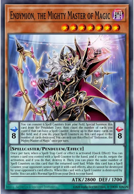 Endymion, o Poderoso Mestre da Magia