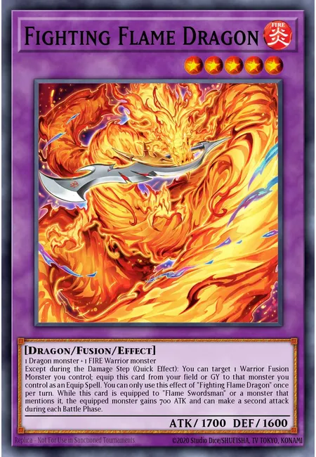 Fighting Flame Dragon · Maze of Millennia