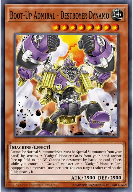 Boot-Up Admiral - Destroyer Dynamo · Fists of the Gadgets