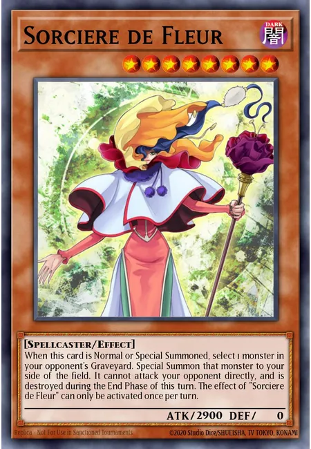 Sorciere de Fleur · Yu-Gi-Oh! 5D's World Championship 2011: Over the Nexus promotional cards