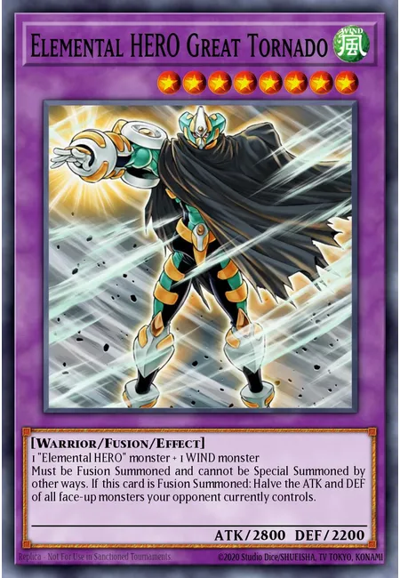 Elemental HERO Great Tornado