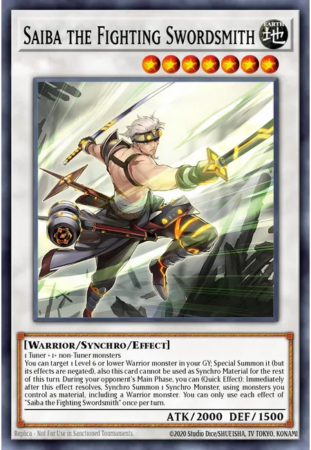 Saiba the Fighting Swordsmith
