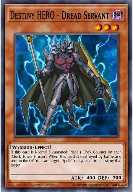 Destiny HERO - Dread Servant · Legendary Hero Decks