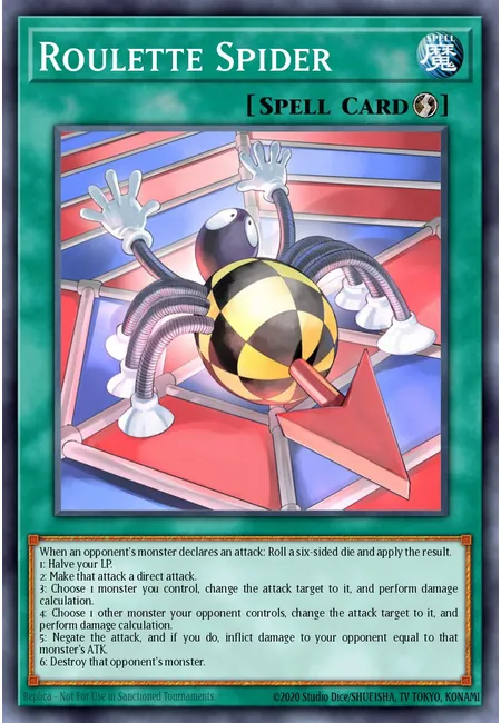 Roulette Spider · Speed Duel: Streets of Battle City