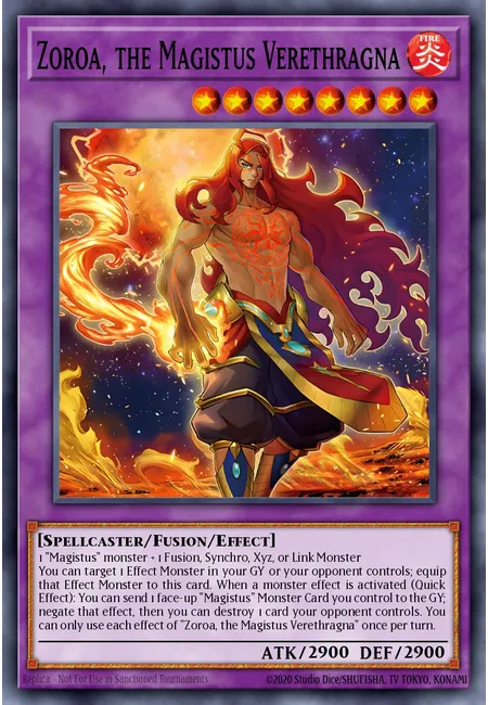 Zoroa, the Magistus Verethragna · Battles of Legend: Monster Mayhem