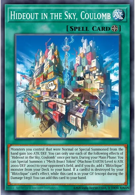 Hideout in the Sky, Coulomb