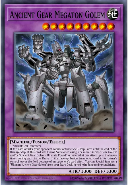 Ancient Gear Megaton Golem · Legendary Duelists: Ancient Millennium