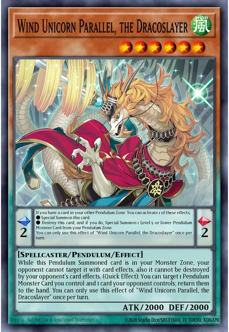 Wind Unicorn Parallel, the Dracoslayer · Magnificent Monsters