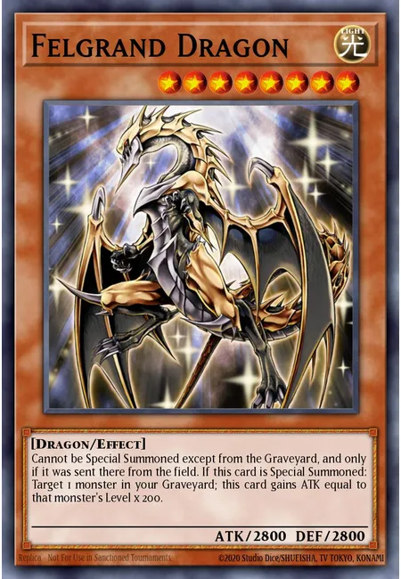 Felgrand Dragon · Rise of the True Dragons Structure Deck