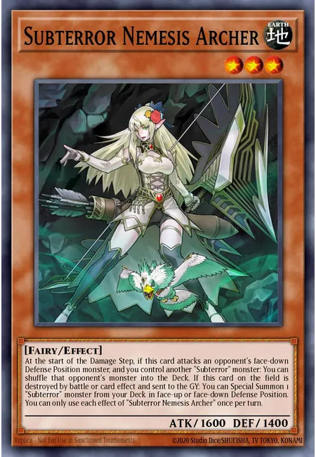 Arqueiro Nêmesis Subterror · OTS Tournament Pack 11 (POR)
