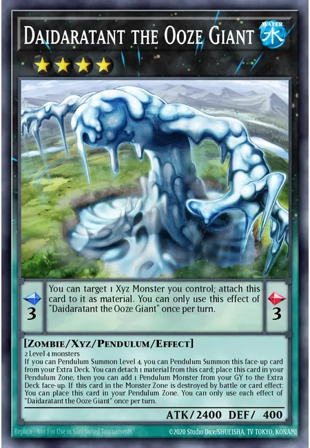 Daidaratant the Ooze Giant · Battles of Legend: Monstrous Revenge