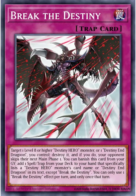 Break the Destiny · Burst of Destiny