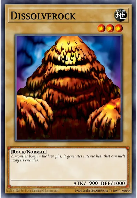 Dissolverock · Legend of Blue Eyes White Dragon
