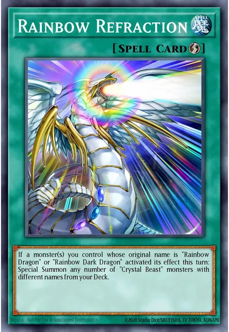 Rainbow Refraction · Structure Deck: Legend of the Crystal Beasts