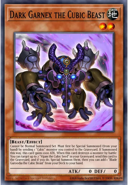 Dark Garnex the Cubic Beast · Yu-Gi-Oh! The Dark Side of Dimensions Movie Pack: Gold Edition