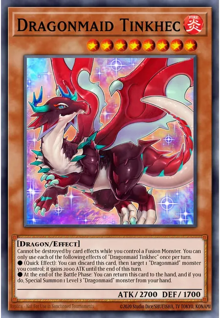 Dragonmaid Tinkhec · Battles of Legend: Monster Mayhem