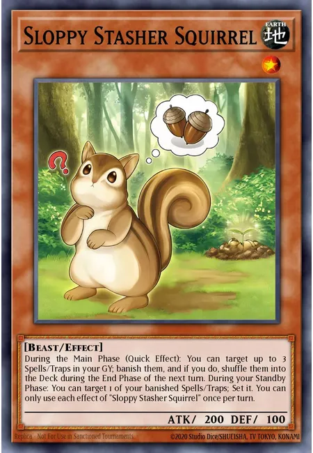 Sloppy Stasher Squirrel · Maze of Muertos